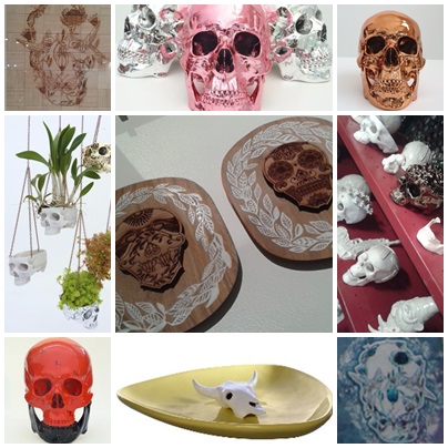 skulls in all shapes and forms!